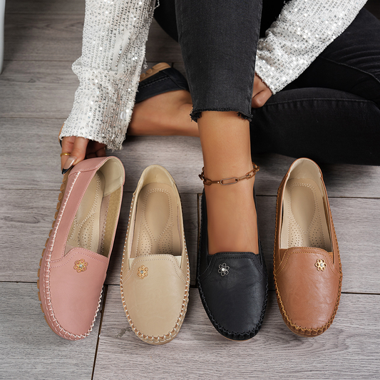 Women’s Comfortable Slip-On Loafers – Lightweight, Breathable & Non-Slip