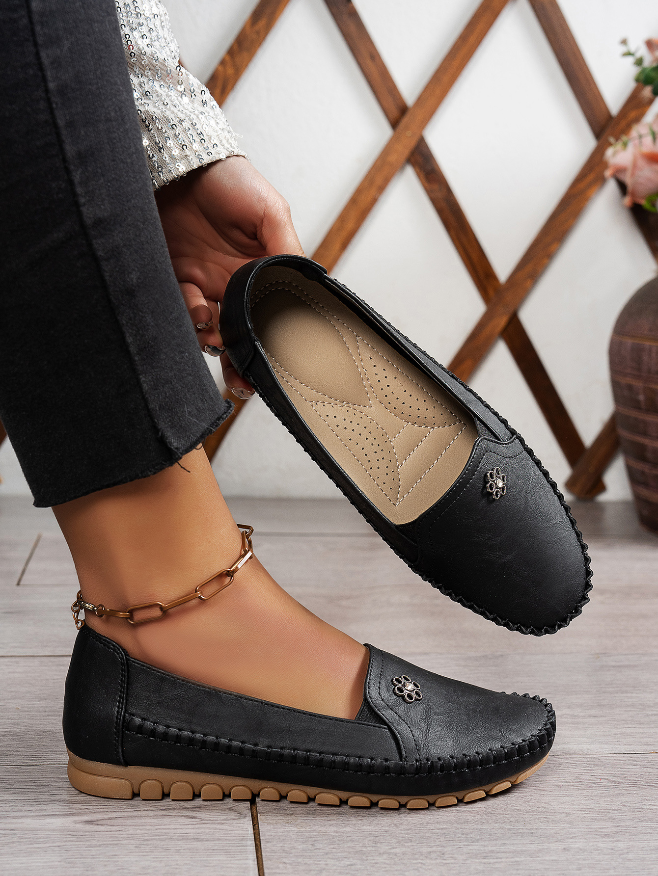 Women’s Comfortable Slip-On Loafers – Lightweight, Breathable &amp; Non-Slip