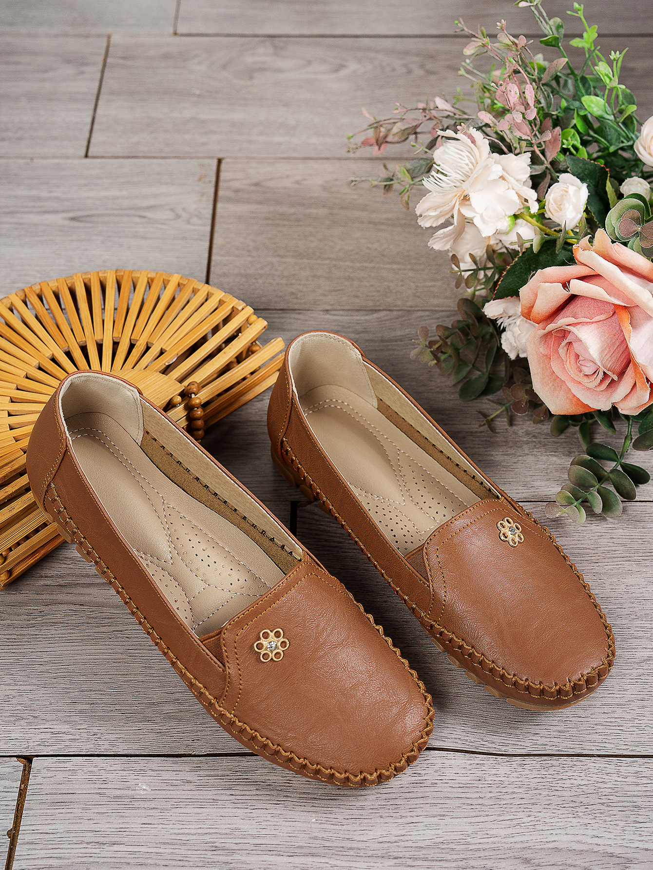 Women’s Comfortable Slip-On Loafers – Lightweight, Breathable &amp; Non-Slip