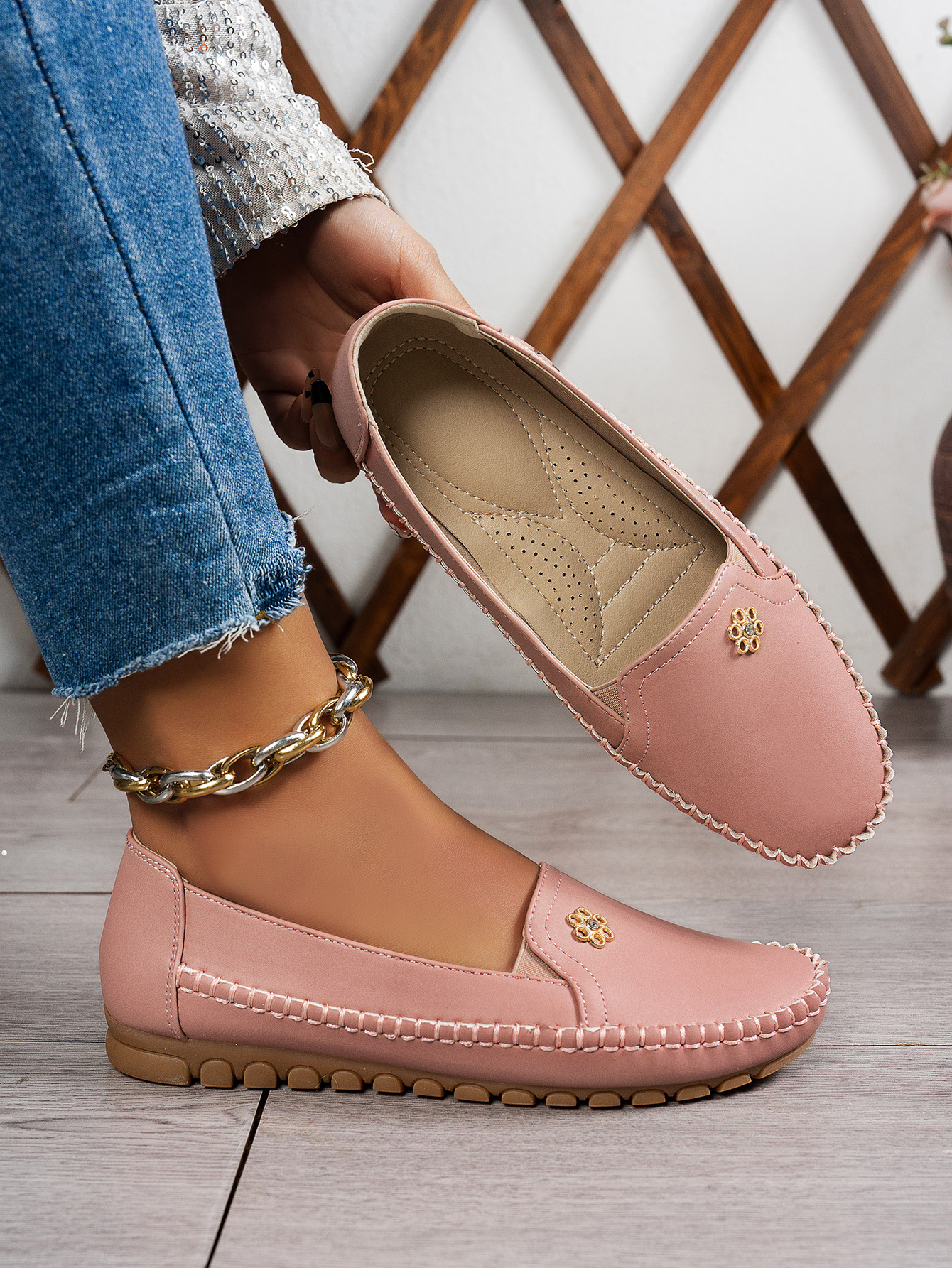 Women’s Comfortable Slip-On Loafers – Lightweight, Breathable &amp; Non-Slip