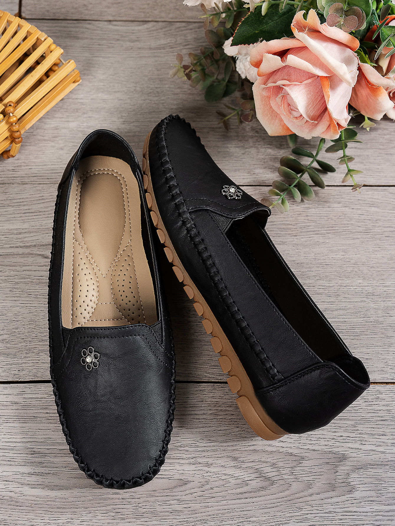 Women’s Comfortable Slip-On Loafers – Lightweight, Breathable &amp; Non-Slip