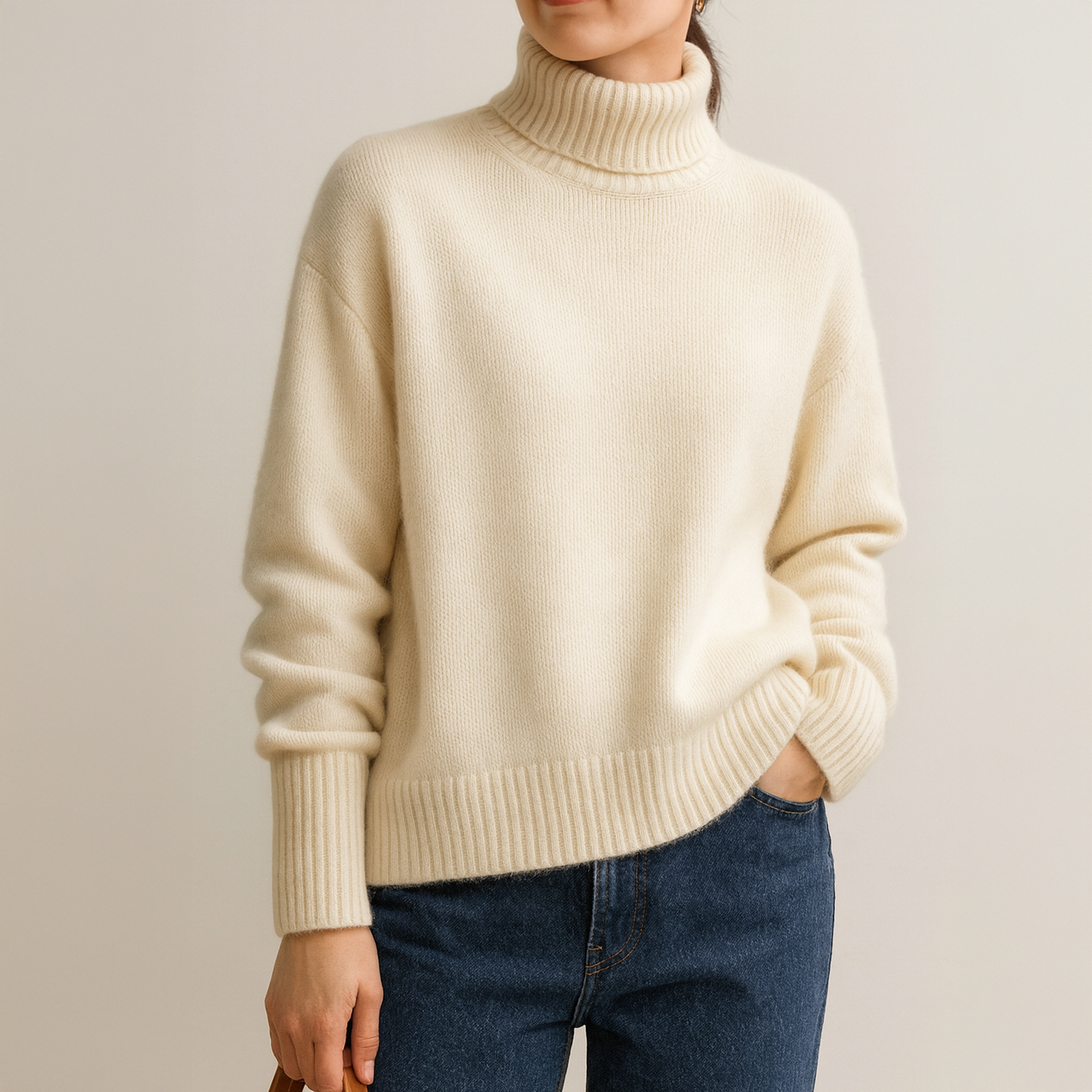 Caspian Soft Cashmere Everyday Sweater
