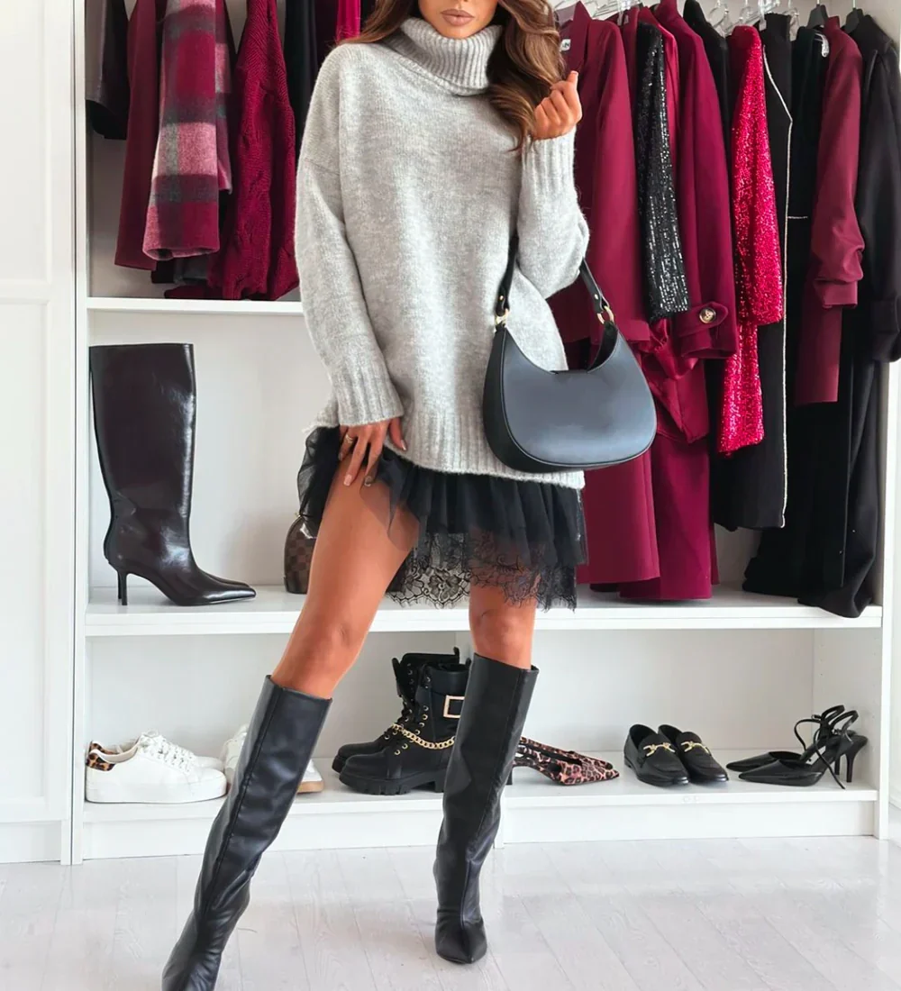 Classic Knit Two-Piece Set
