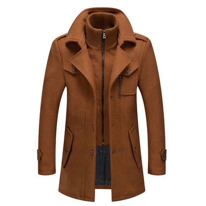 Classic Pure Wool Business Coat